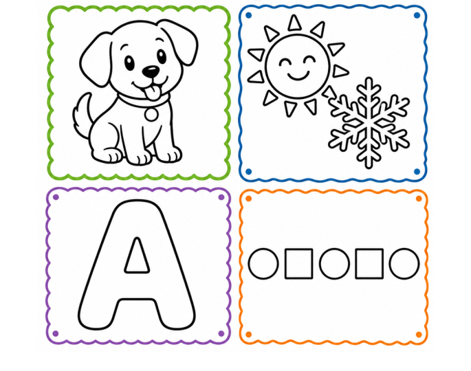 free printable activities for kindergarten
