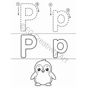 Printable alphabet tracing worksheets showing uppercase and lowercase letters A to Z on white background sampler