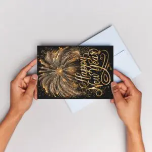 happy new year template printable new year cards new year cards pdf