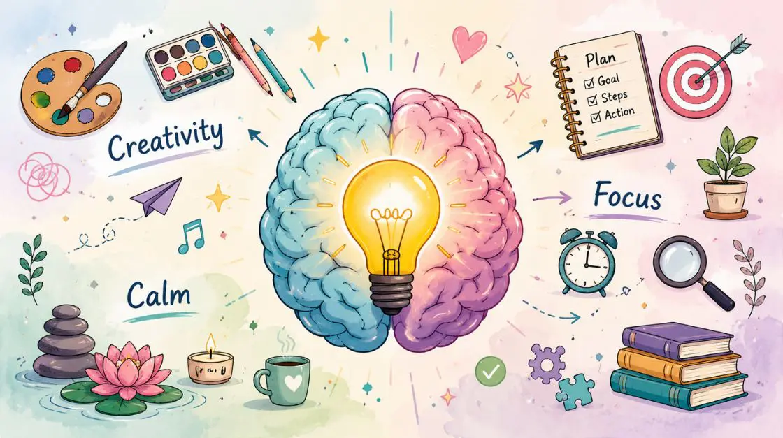 The psychology of using clipart — reducing blank-page anxiety and boosting creative focus
