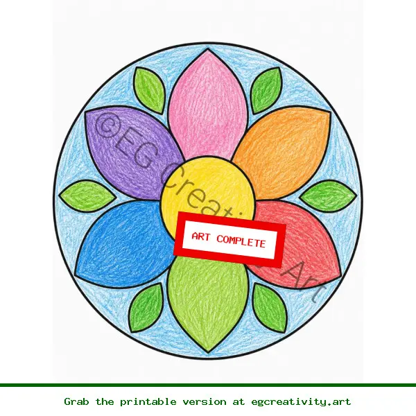 12 Calm Corner Coloring Pages — Printable K–2 Emotional Regulation Pack