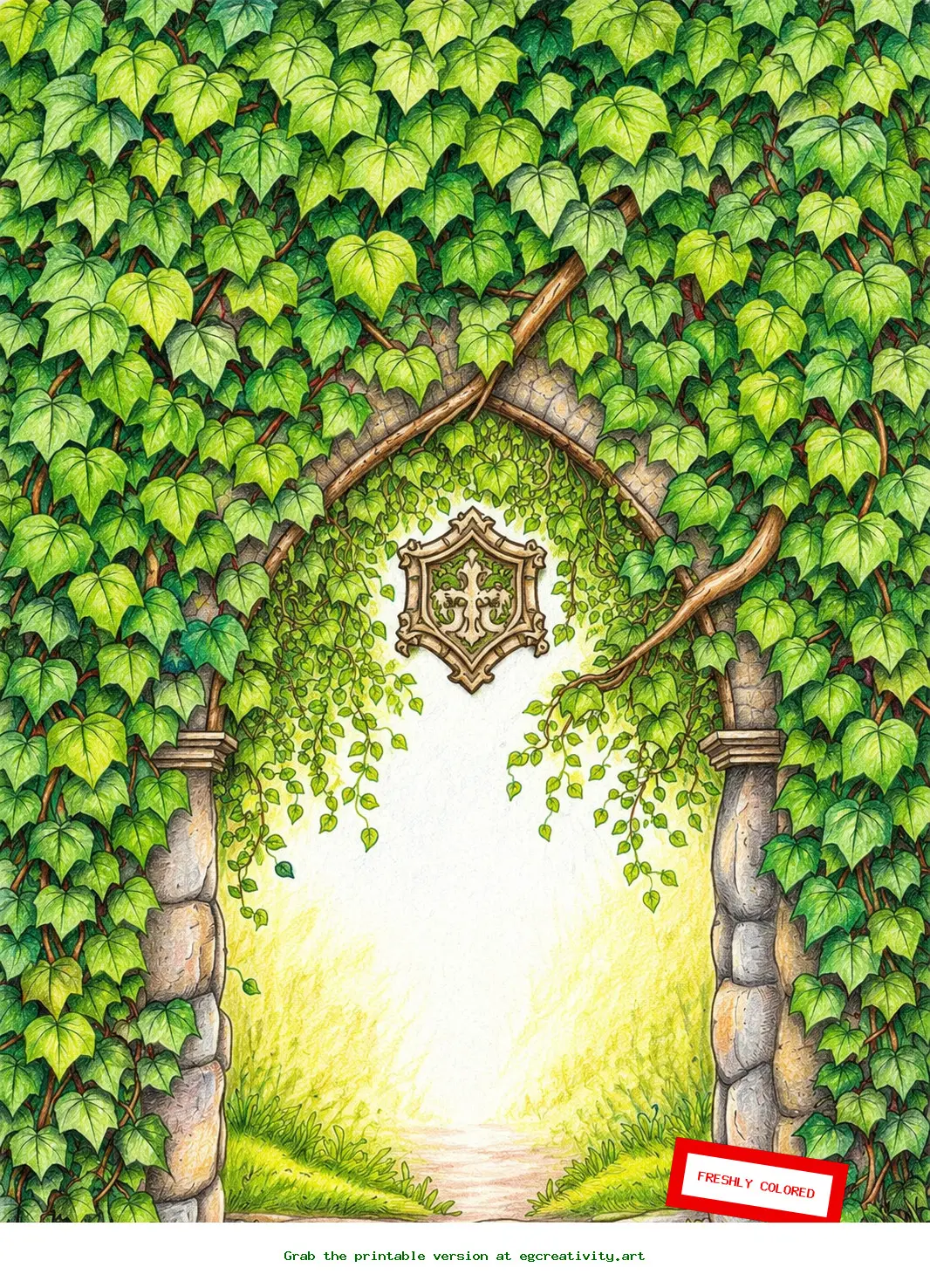 50 Dark Academia Style Fantasy Coloring Pages PDF 1
