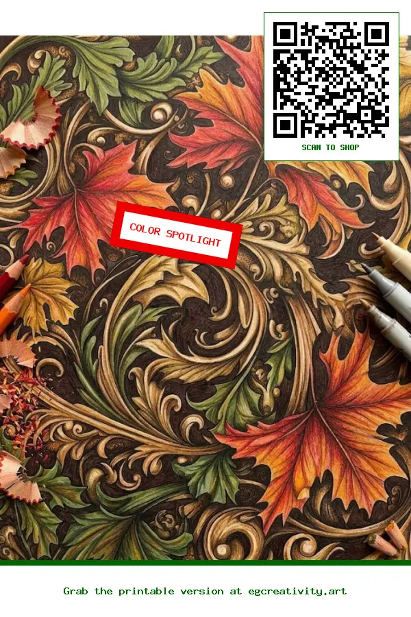 Finished Work: 58 Fall Coloring Pages Printable For Adults