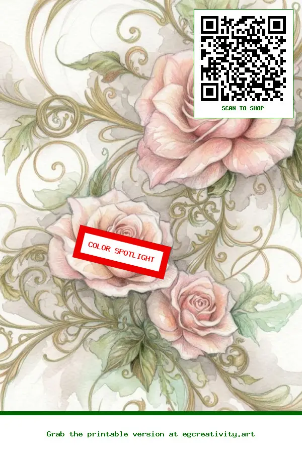 Finished Work: 65+ Printable Rose Coloring Pages For Adults