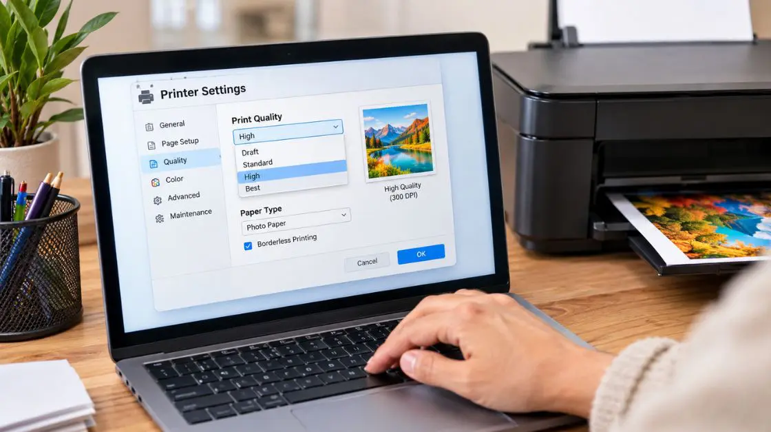 step by step printer settings guide for coloring pages