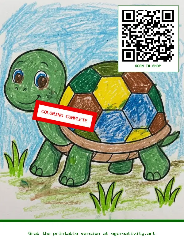 Finished Work: 12 Calm Corner Coloring Pages