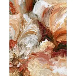 Neutral Textured Abstract Wall Art Print