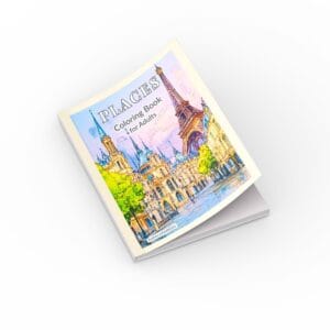 Places coloring book