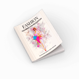 Fashion coloring book