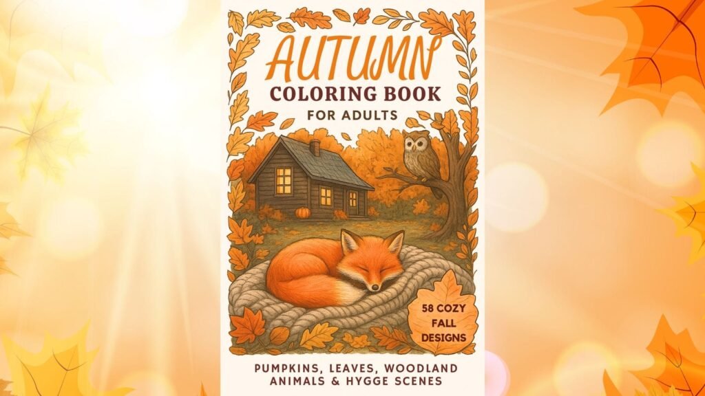 autumn coloring pages for adults