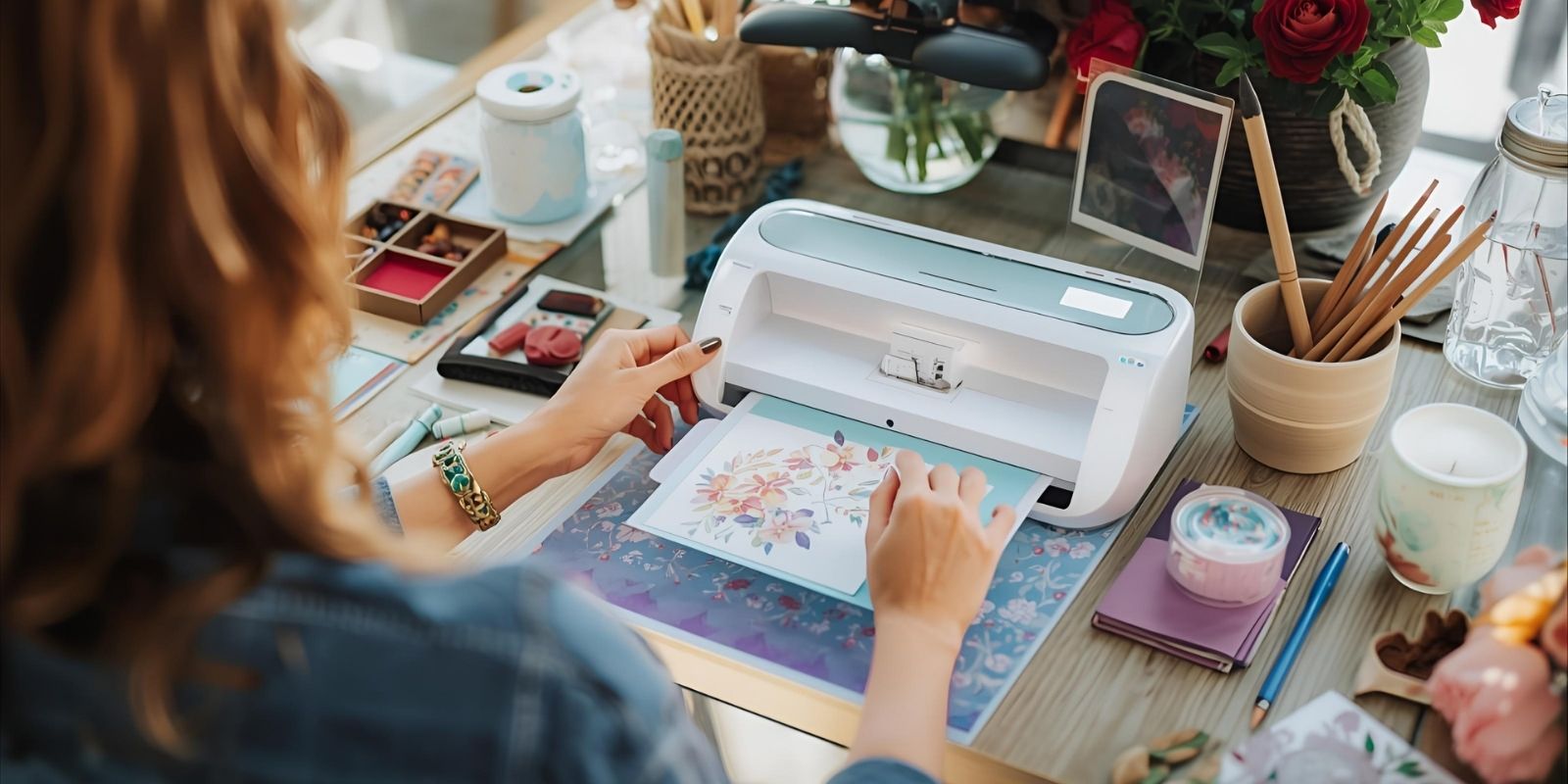 Printable Greeting Cards - Printing greeting cards at home using a color printer and cardstock