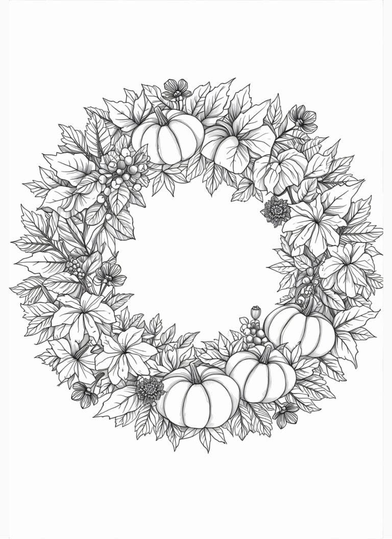 fall coloring sampler