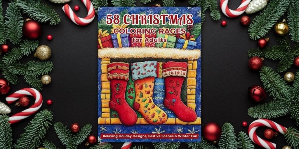 58 Adult Christmas coloring pageg