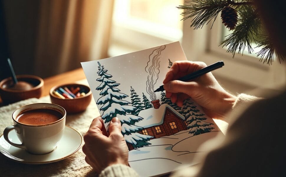 35 Delightful Personalized Winter Wonderland Coloring Pages - 5 Creative Mindful Holiday Printables – Fun Gifts Under $5