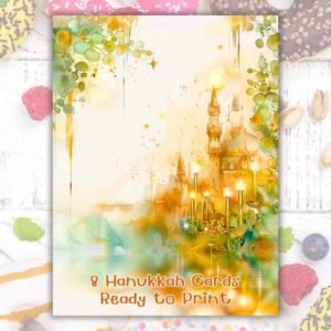 Hanukkah Cards Printable