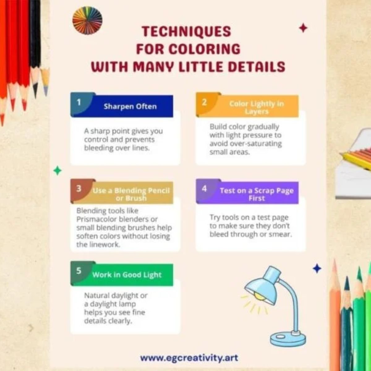 Coloring with Many Little Details