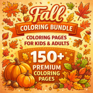Fall Coloring Bundle