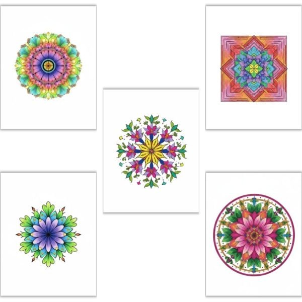 free mandala coloring pages printable samplers