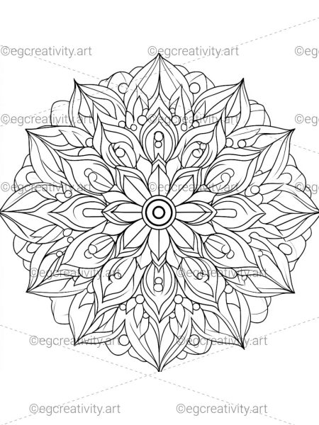 free mandala coloring pages